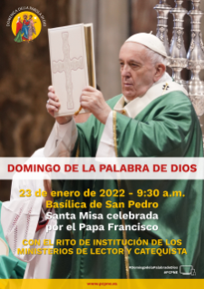 Domingo de la Palabras de Dios 2022