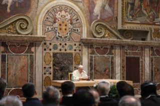 Incontro dei Missionari della Misericordia con Papa Francesco