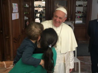 Mercy Friday: Pope visits women in semi-detention with young children