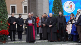 Inaugurazione 100 Presepi in Vaticano