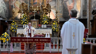 Domingo de la Divina Misericordia: el Papa celebrará Misa en Santo Spirito in Sassia