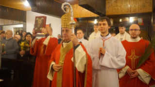 Archbishop Fisichella inaugurates the Diocesan Eucharistic Congress in Gliwice, Poland