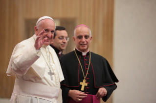 Pope makes surprise visit to Pontifical Council for New Evangelization