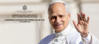 Messaggio del Santo Padre Leone XIV per la X Giornata Mondiale dei Poveri